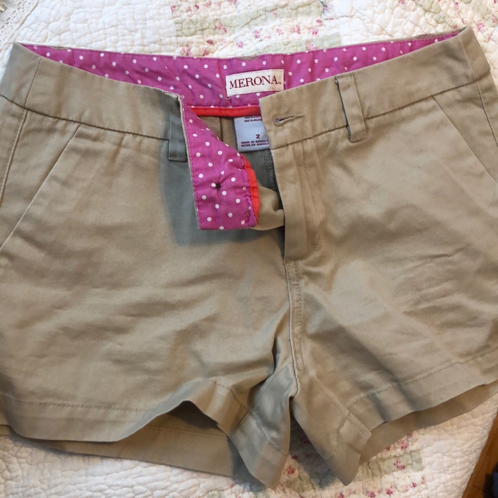 Merona Khaki Shorts